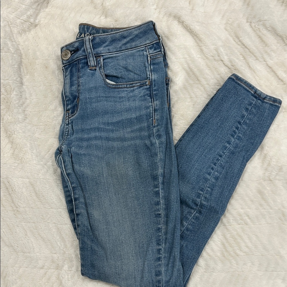American Eagle Outfitters Medium Blue Skinny Jeans